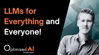 LLMs for Everything and Everyone! - Sebastian Raschka - Lightning AI