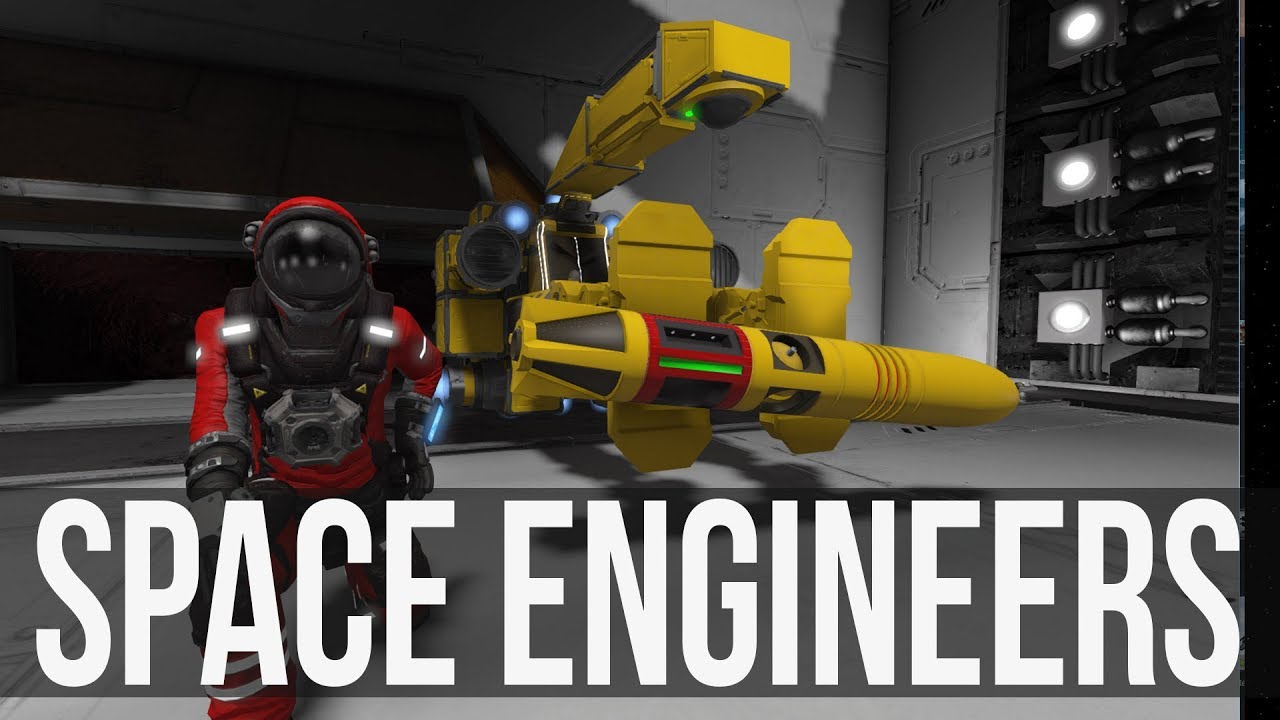 Space Engineers - Deep Space Exploration! Space Pirates Attack the Base ...