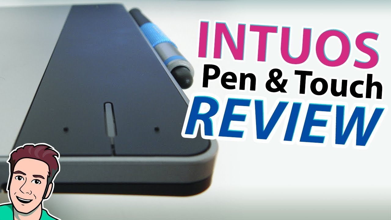 Review of WACOM INTUOS Pen And Touch (CTH 480 Small) - YouTube