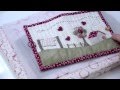 Broderie : Coudre une trousse en patchwork brodé avec Marie Suarez - L'Atelier Edisaxe