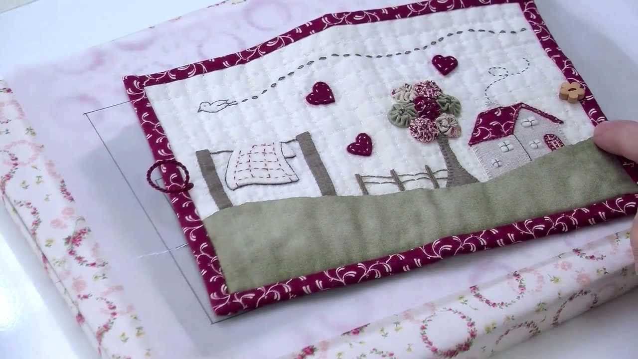 Broderie : Coudre une trousse en patchwork brodé avec Marie Suarez -  L'Atelier Edisaxe - YouTube