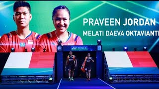 Praveen Jordan & Melati Daeva menang dramatis melawan pasangan badminton China All England 2020