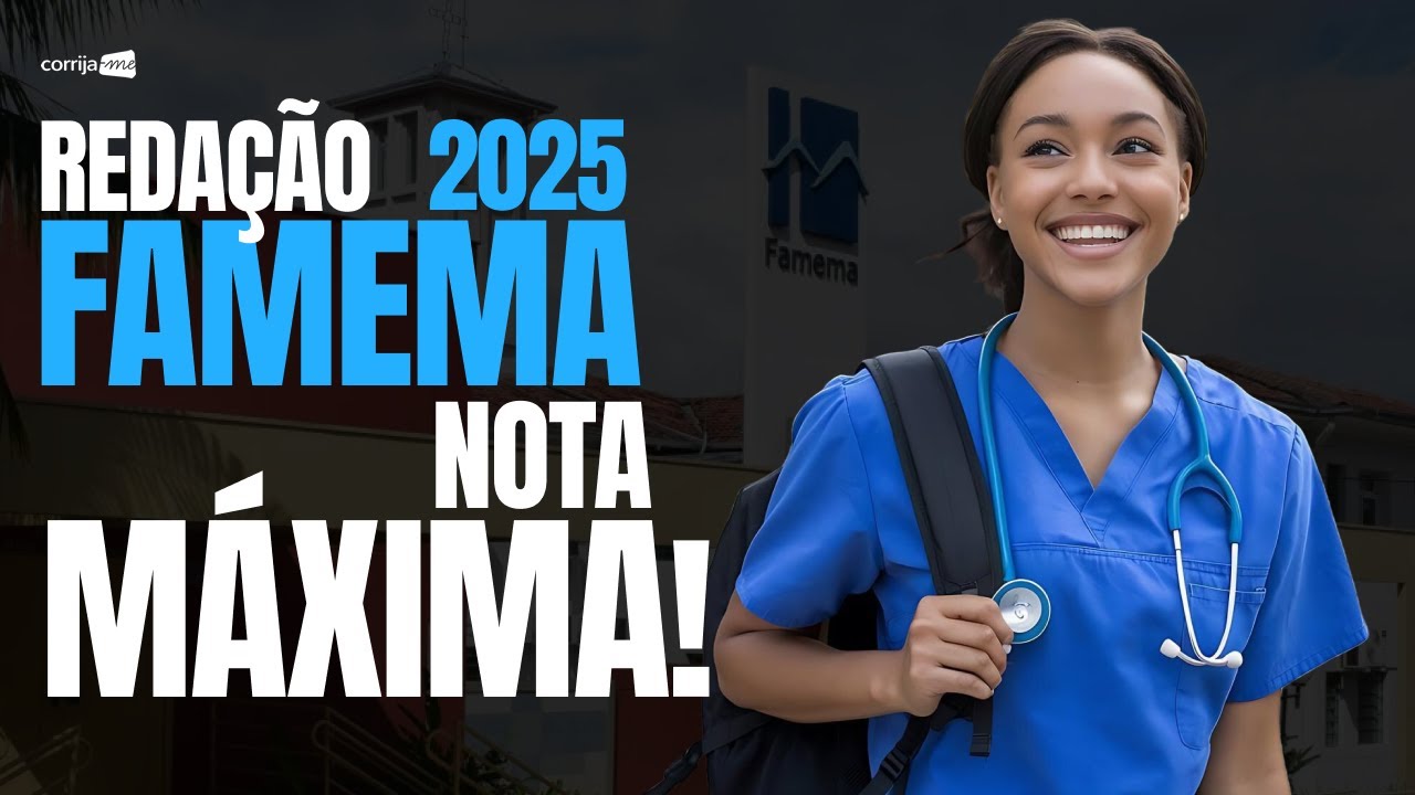 Segredos da Redação Famema 2025: Modelo Nota Máxima! - YouTube