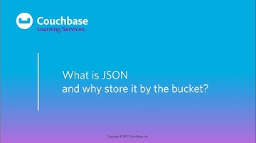 CB105 Lesson 3 - What is JSON and why store it by the bucket?
