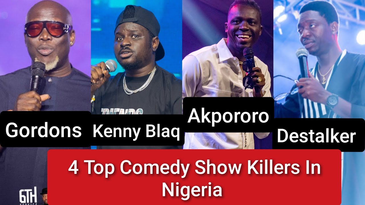 AKPORORO, GORDONS, KENNY BLAQ, DESTALKER. TOP 4 NIGERIA SHOW KILLERS 🤣
