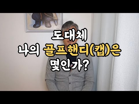 도대체 나의 골프핸디(캡)는 몇인가? (골프핸디캡의 의미와 계산방법!)