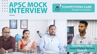Simulacao de Entrevista APSC Sandipan Garg Competition Care Preparatorio para AP