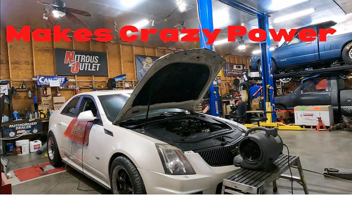 First dyno!  CTSV Kong stage X blower with huge gains!!!