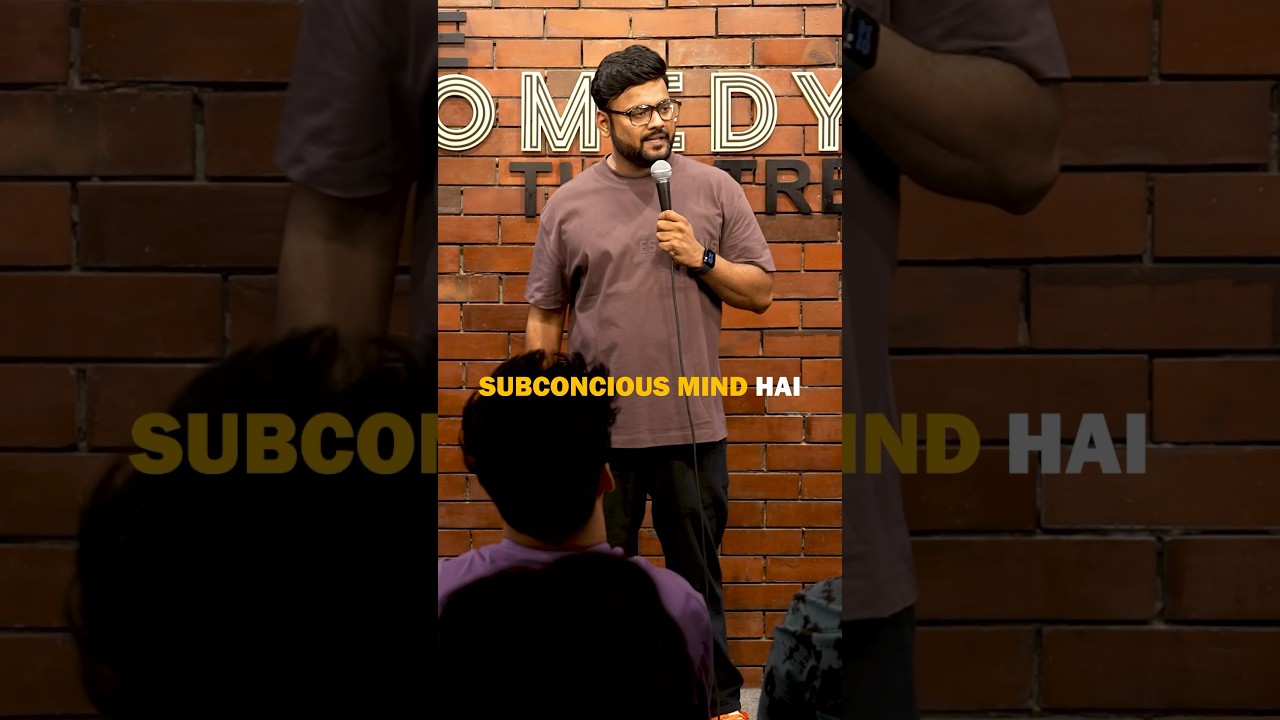 Subconscious Mind “ab haske dikhao” | #shortsvideo2024 #standupcomedy