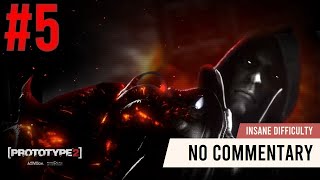 PROTOTYPE 2 | 100% Walkthrough Part 5 | Project Long Shadow + Feeding Time + Manticore (Insane) Profile