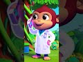 Cinq Petits Singes - Five Little Monkeys | French Nursery Rhymes for Children's | Shorts