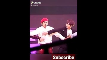 Taehyung V sleep during dance 😂 jungook wake-up 😂,bts #jungkook #taehyung #btsviralvideo