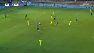 Inter Vs Villarreal 2-1 Stevan Jovetic Amazing Goal 06.08.2017 Hd