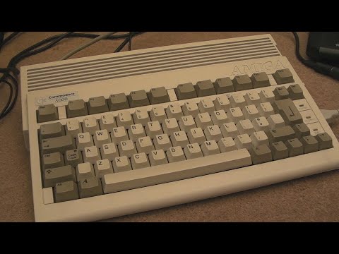 Tastiera Per Commodore Amiga 600, Originale Funzionante, Classico 16-bit (con Cavi) - Foto 5