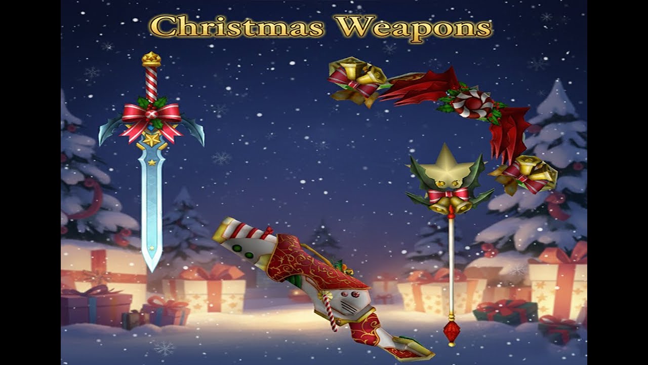 RF Online Skin - XMas Wind Weapons
