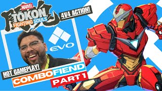 Marvel Tokon Evo Gameplay Ft. Combofiend (pt 1)