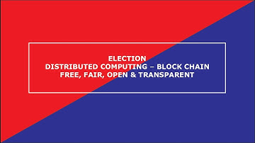 Elections: Distributed Computing & Block Chain Make Elections Free & Fair Part II Identity SHORT