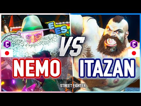 SF6 🔥 Nemo (JP) vs Itazan (Zangief) 🔥 Street Fighter 6