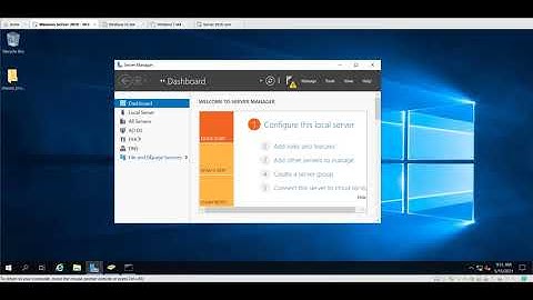 Bài 23 - Đặt địa chỉ IP và cho máy server core join domain