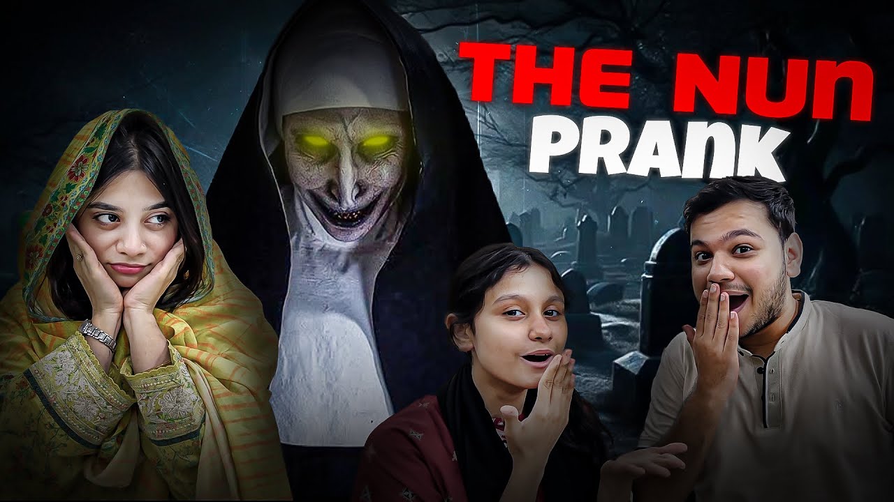 Scary Horror Prank on Momina😂 | She got angry😡