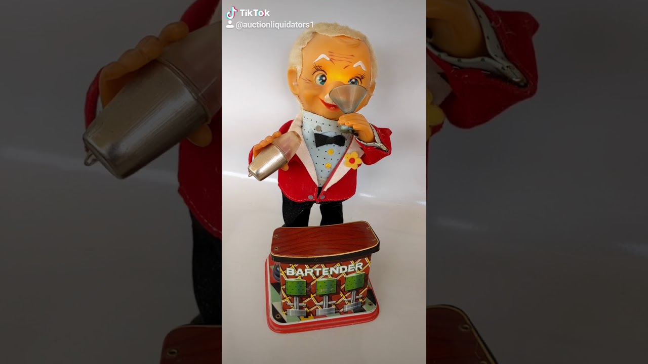 monkey bartender toy
