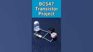 Electronic Project With BC547 Transistor