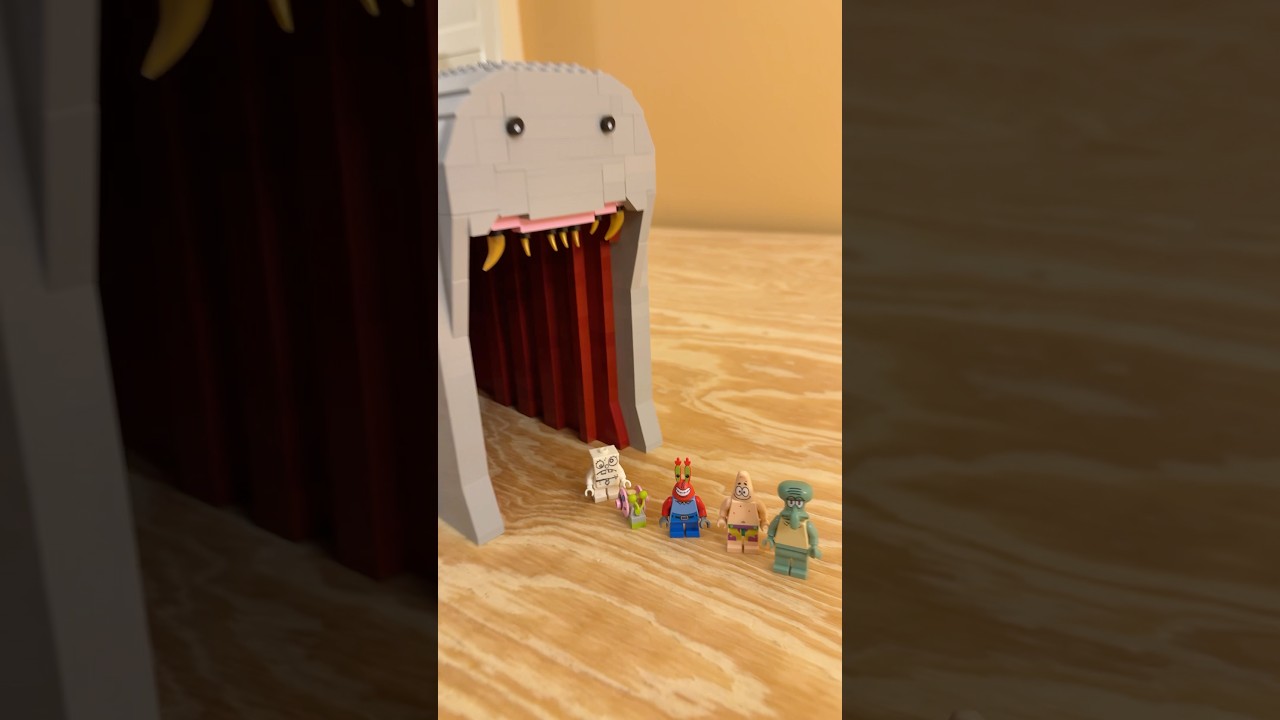 Lego SpongeBob Alaskan Bull Worm!