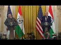 President Trump Hosts a Press Conference with Prime Minister Narendra Modi
