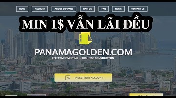 panamagolden Min 1$ run 0 day Đã đầu tư đã rút tiền | Cập nhật rút tiền min 1$