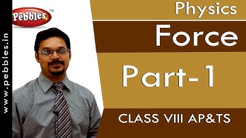 Part-1 : Force | Physics | Class 8 | AP&TS Syllabus