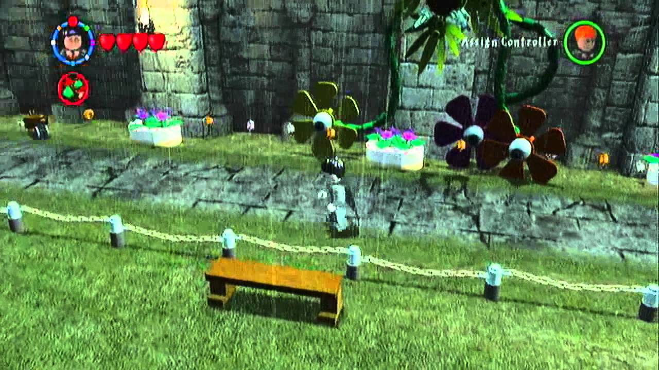 Lego Harry Potter Years 14 Walkthrough Quidditch Training Area YouTube