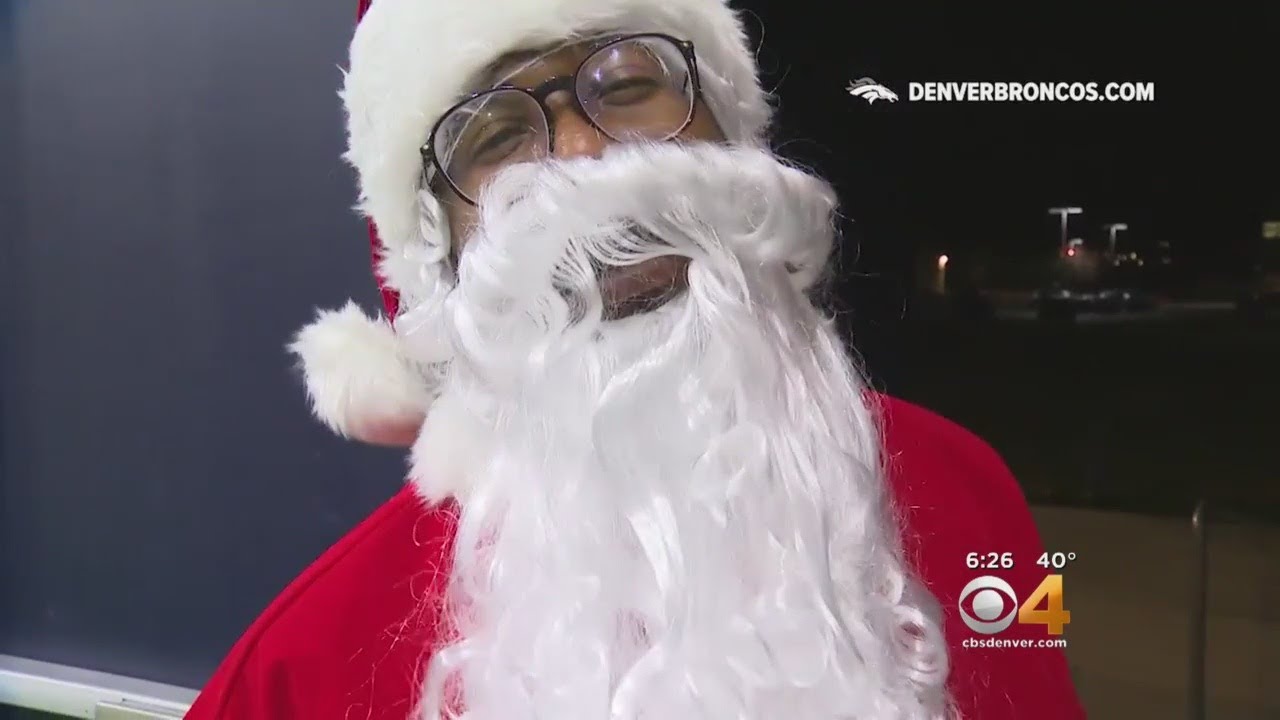 Call Him 'Von Claus' Von Miller Dresses Up As Santa