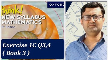 Exercise 1C Question 3,4 ( Algebraic Fractions ) Think New Syllabus Mathematics Oxford Book 3
