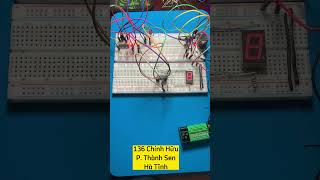 IC đếm thập phân 74LS90 #74ls90 #kythuatdientu #phandangvinh #maytinhhatinh #laptophatinh