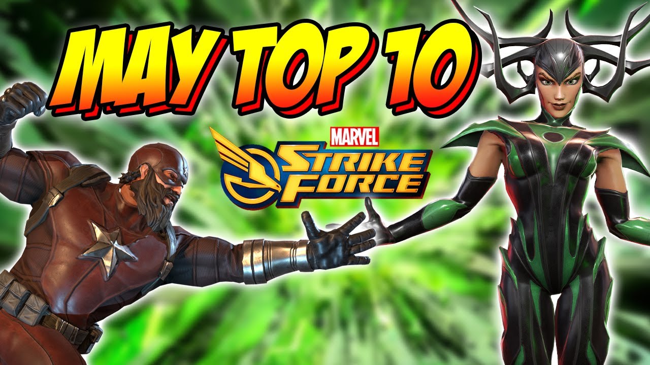 Top 10 Best Characters - Sep 2021 - MARVEL Strike Force - MSF