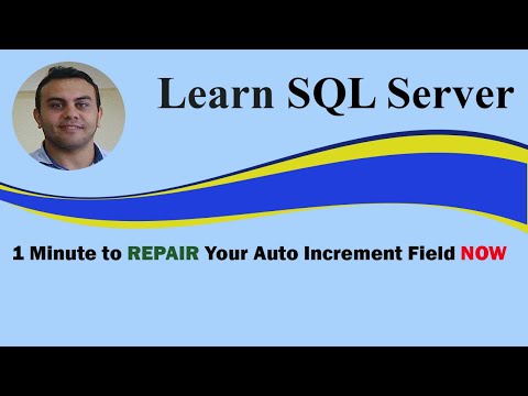 Repair Auto Increment Field in 1 Minute 💻 Microsoft Access / SQL Server Tutorial