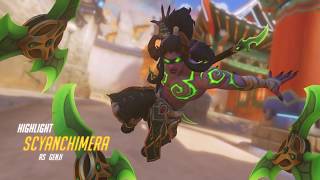 Overwatch Illidan skin (Genji)