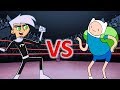 Danny Phantom vs Finn the Human - Cartoon Rap Battles (Adventure Time)