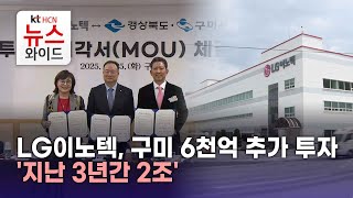 LG이노텍, 구미 6천억 추가 투자…&#39;지난 3년간 2조&#39;/HCN새로넷방송