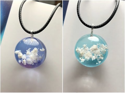 DIY. Clouds in the Resin/Chmury w Żywicy 