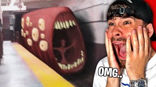 Die GRUSELIGSTEN ZUGFRESSER Sichtungen in ECHT.. (train eater) screenshot 4