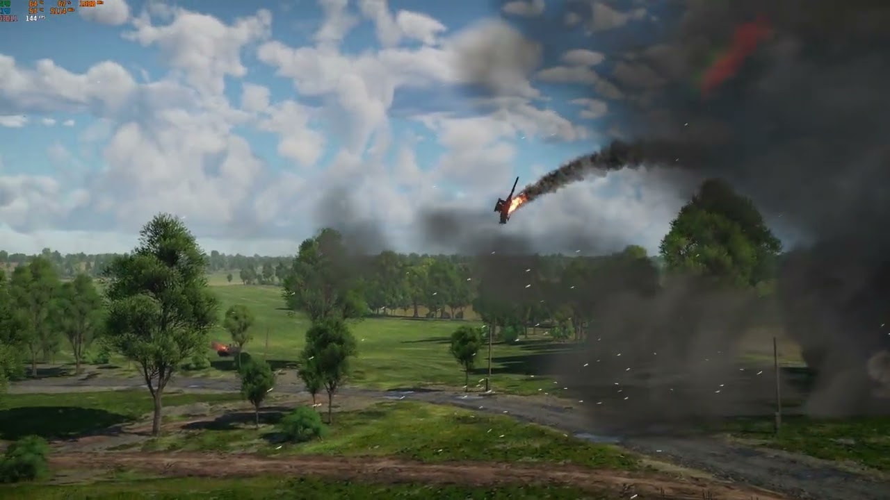 War Thunder Turret blown off