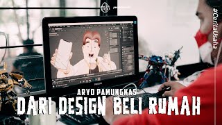 Berawal Dari Jasa Design Logo Bisa Beli Rumah dan Bikin 5 Studio - Aryo Pamungkas