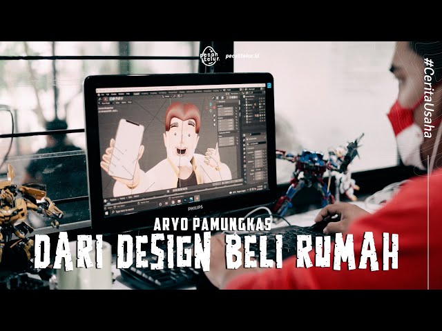 Berawal Dari Jasa Design Logo Bisa Beli Rumah dan Bikin 5 Studio - Aryo Pamungkas class=