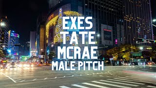 Tate McRae - exes Male Pitch + Reverb