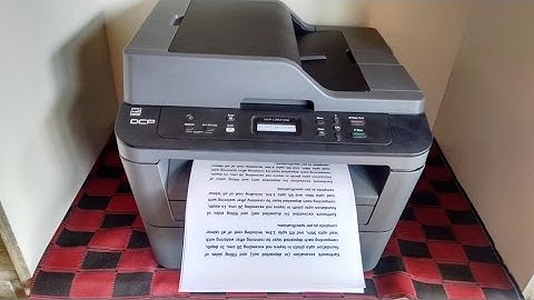 Unboxing & Print Testing of Brother DCP L2541DW All in One Printer
