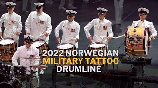 2022 Norwegian Military Tattoo Drumline | U.S. Navy Band by United States Navy Band 8,226 views 9 months ago 1 minute, 50 seconds