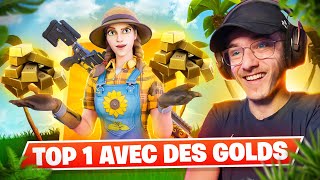 FAIRE TOP 1 SEULEUMENT avec des GOLDS sur FORTNITE !