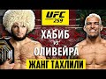 ХЕЧКИМ КУТМАГАН ЭДИ! UFC 259  Хабиб Нурмагомедов vs Чарльз Оливейра ! ХАБИБ КАЙТАДИМИ?\ ЖАНГ ТАХЛИЛИ