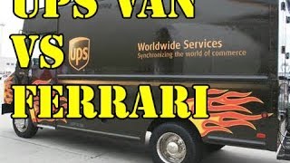 Uncle rza had a brilliant idea, load up the ups delivery fan and set
out to embarrass forza 5 public lobby all it's drivers with fancy
cars! end ...